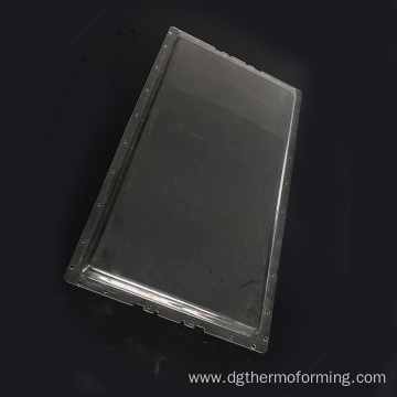 Clear polycarbonate large thermoforming trays